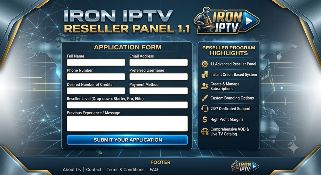 IRON IPTV IRON TV IPTV IRON